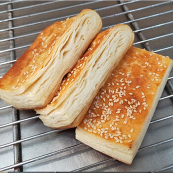 山东烧饼芝麻烧饼吊炉小烧饼千层饼缸贴烤饼肉夹馍饼白吉馍饼馒头方饼