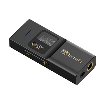 节奏坦克 奏鸣曲BHD Pro 双芯便携解码耳放小尾巴4.4mm+3.5mm/usb声卡DSD512/MQA Type-C 可调音量 黑色