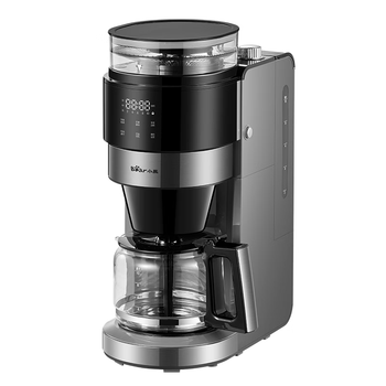 小熊（Bear）全自动咖啡机 美式家用研磨一体机 豆粉两用自动清洁保温咖啡壶 KFJ-H15Y8