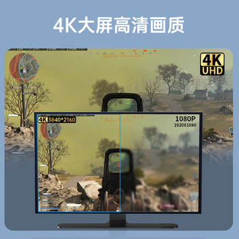 ULT-unite优籁特Type-c转DP母口转换器线手机高清转接头4K投屏170Hz雷电苹果笔记本电脑外接显示器编织0.2米