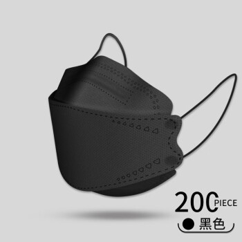 韩国kn95柳叶型n95口罩3d立体男潮款防尘女性白色黑一次性夏独立包装