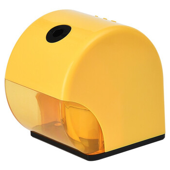 仲林（Nakabayashi）小蜗牛电动卷笔刀/铅笔削笔器/转笔刀 学生儿童/办公文具削笔机 黄色 DPS-W401-LY