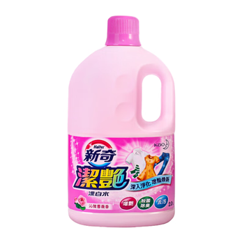 花王（KAO）彩漂液大容量2000ml 护色固色增艳剂去黄污渍彩色衣服通用漂白剂