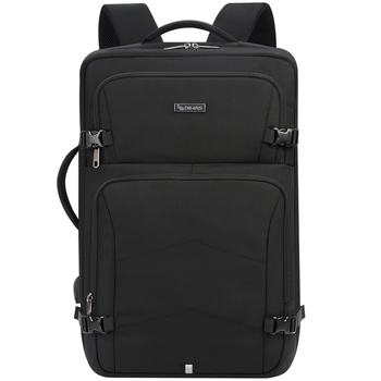 爱华仕移动办公系列双肩包大容量17.3英寸电脑包电竞包男女旅行背包黑色