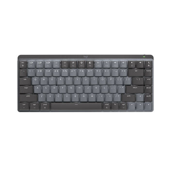 罗技(Logitech)大师系列 适用于Mac的MX Mechanical商务低噪无线双模迷你机械键盘 84键 段落茶轴 石墨黑 罗技(Logitech)大师系列 适用于Mac的MX Mechanical商务低噪无线双模迷你机械键盘 84键 段落茶轴 石墨黑