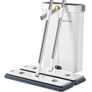 佳帮手平板拖把40cm4布家用一拖净免手洗2025带桶一套墩布拖布拖地神器