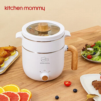 厨创妈咪（kitchen mommy） 电煮锅 俩档火力 操作简单便捷 精致容量 1.5L WD-7715B