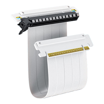 连拓全速无损PCIE4.0双反方显卡竖装延长线竖装支架PCIe X16抗电磁干扰可弯折适用4090显卡