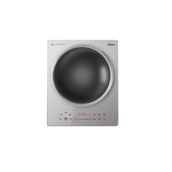 美的（Midea）凹面磁炉电陶炉电磁炉3300W大功率多功能电磁灶火锅炉炒菜烧水炉多功能电炉电火灶光电灶E33CA11