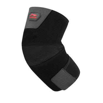 李宁（LI-NING）护肘网球肘专用护具关节保护套健身男加压夏季羽毛球运动护臂