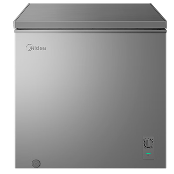 美的200L单温家用冰柜减霜冷藏冷冻柜两用小冰柜一级能效节能冷柜小型冰箱BD/BC-200KMF(E)