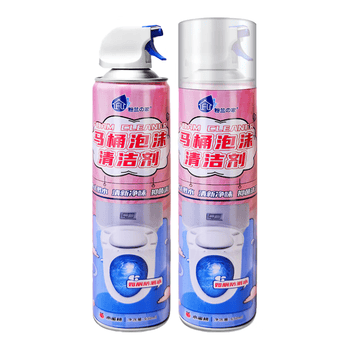 粉兰之家马桶清洁剂650ml*3洁厕宝家庭厕所洁厕灵慕斯泡沫盾防溅水去尿垢