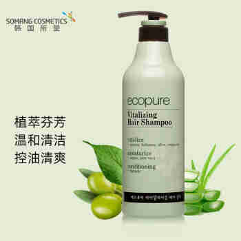 所望（SOMANG）头皮护理植物洗发水 700ml （温和舒缓滋养头皮洗发露 韩国进口）