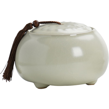 琦轩源陶瓷茶叶罐空罐密封罐存茶罐储存罐瓷罐储茶罐家用红绿茶普洱