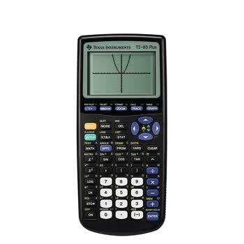 TEXAS INSTRUMENTS德州仪器TEXAS INSTRUMENTS TI-83PLUS 图形计算器AP/SAT考试计算机