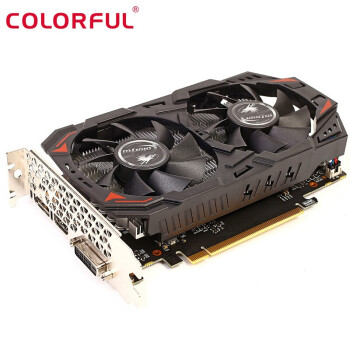 七彩虹colorfulgtx1050ti4g灵动鲨gddr5显存电脑游戏独立显卡gtx1050