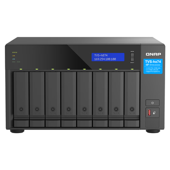 威联通（QNAP）TVS h874 Intel i5 六核心处理器八盘位32G内存 NAS桌面型文件网络智能云存储服务器私有云