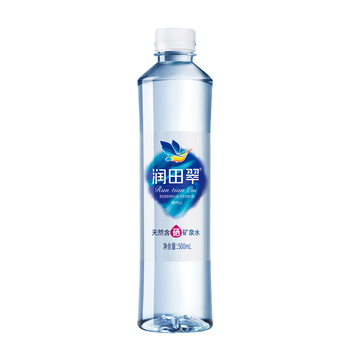 润田翠（runtian） 天然含硒矿泉水 会议办公 家庭饮用 500ml*24瓶 整箱装