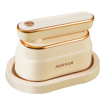 奥克斯（AUX）手持挂烫机32g/min大蒸汽130ml水箱家用熨烫机小型电熨斗差旅便携式干湿两用团购22A879A