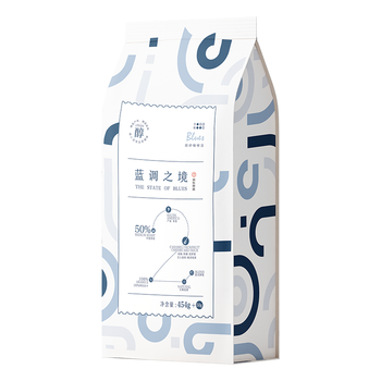 京东京造 蓝调之境咖啡豆500g 蓝山风味咖啡100%阿拉比卡中度烘焙黑咖啡