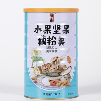 桂花坚果藕粉莲藕粉坚果羹营养代餐低奇亚籽脂早餐速食藕粉坚果罐装纯