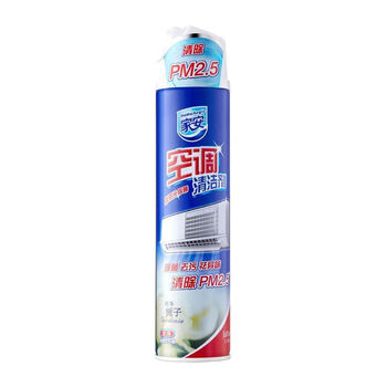 家安（HomeAegis）空调清洗剂除菌清洁剂挂机纯净栀子360ml+手帕纸1包