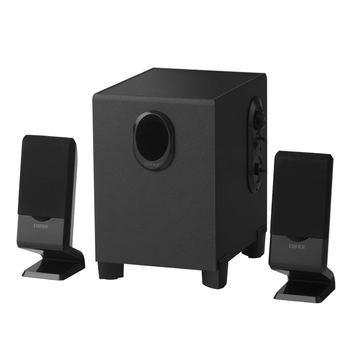 漫步者（EDIFIER）R101V 2.1声道电脑音响音箱 台式机笔记本桌面音响 游戏音响 黑色 高保真 家用 礼物