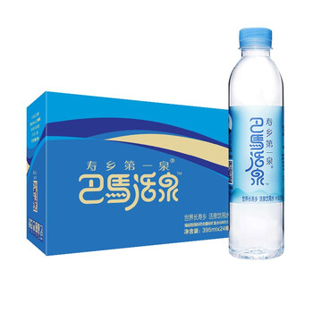 寿乡第一泉巴马活泉 天然弱碱性饮用矿泉水  395ml*24瓶/箱