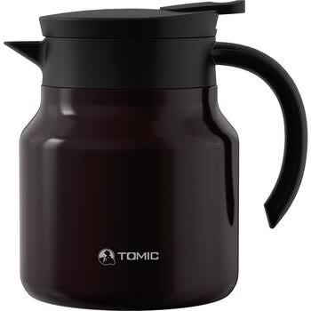 特美刻焖茶壶闷泡壶大容量保温壶茶水分离TJ70020 咖啡色 新老款随机发