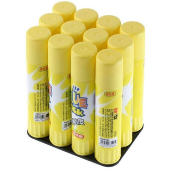 晨光(M&G)文具MG7103  35g高粘度固体胶PVP 学生手工固体黏胶 快干耐用胶棒 办公用品 12支/盒  1盒装