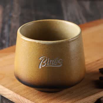 Bincoo流釉设计感小众咖啡杯日式复古窑变200ML精致小巧陶瓷杯