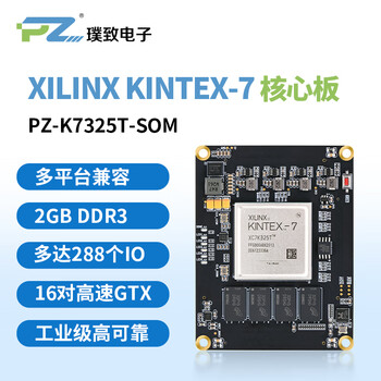 璞致FPGA核心板 xilinxKintex7 PZ-K7325T-SOM