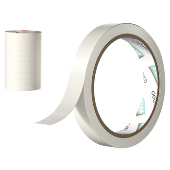 得力(deli)美纹纸胶带 15mm*20y 美术美工分色 装修遮蔽美缝贴膜刷漆保护无痕贴纸 弹簧包装 10卷/筒 JL200 得力(deli)美纹纸胶带 15mm*20y 美术美工分色 装修遮蔽美缝贴膜刷漆保护无痕贴纸 弹簧包装 10卷/筒 JL200