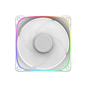 几何未来(GeometricFuture)机箱风扇 龙鳞2503W 12cm / aRGB 主板同步/白色 /单颗装 几何未来(GeometricFuture)机箱风扇 龙鳞2503W 12cm / aRGB 主板同步/白色 /单颗装