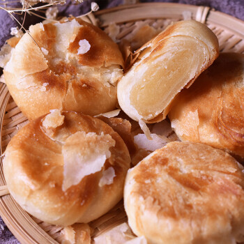 泉州伴手礼绿豆饼特产(正泉成)闽南手工传统老式冰皮绿豆饼酥皮 正泉