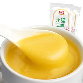 旌晶无糖玉米糊400g/袋（10小袋）即食营养早餐低脂玉米粉饱腹代餐