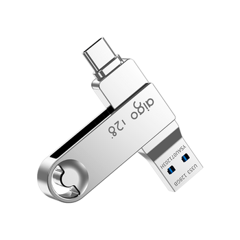 爱国者（aigo）64GB Type-C USB3.2 双接口U盘 150MB/s U353 办公学习大容量 手机电脑车载学生优盘