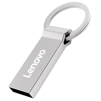 联想（Lenovo）128GB USB2.0 U盘企业招标投标学习办公车载U盘 电脑通用金属U盘 SS180系列