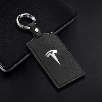 tesla特斯拉model3卡片车钥匙钥匙包钥匙卡套车钥匙皮套翻毛皮卡证件