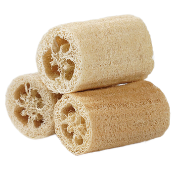 品喻（PINYU）洗碗洗锅刷带柄不沾油不伤锅纯天然丝瓜瓤厨房抹布洗锅神器3段装