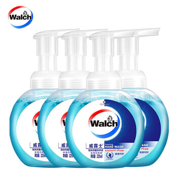 威露士泡沫洗手液清洁抑菌99.9%洁净儿童成人有效抑菌健康呵护225ml/5