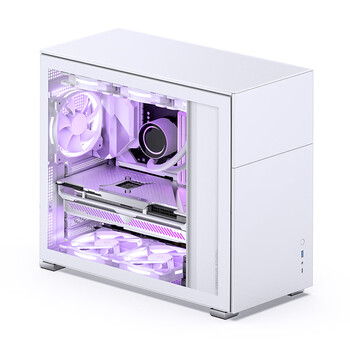 乔思伯(JONSBO)松果D41 标准版白色 ATX机箱(双360冷排/ATX电源/Type-c Gen2 10Gbps+/垂直风道/长显卡) 乔思伯(JONSBO)松果D41 标准版白色 ATX机箱(双360冷排/ATX电源/Type-c Gen2 10Gbps+/垂直风道/长显卡)