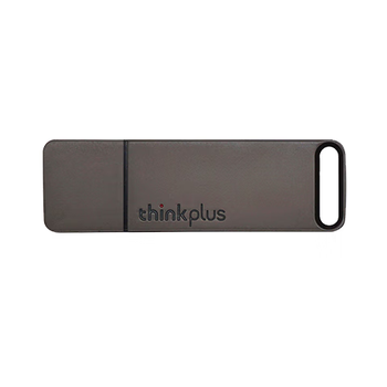 ThinkPlus联想 64GB USB3.1U盘 TU100系列 商务金属闪存优盘 灰色