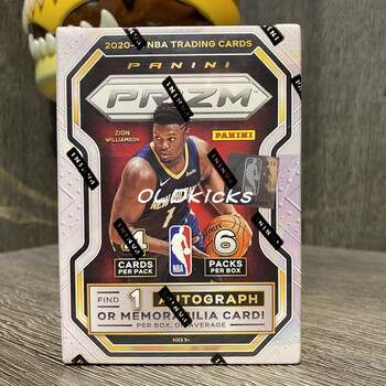 帕尼尼2021panini prizm blaster手镭盒卡nba球星卡盒篮球卡盲盒
