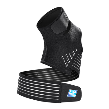 LP双重固定专业运动护踝护具脚踝关节崴脚扭伤防护1307CK单只L/XL