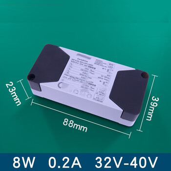 开尔照明LED驱动无低频闪电源6W/8W/10W/12W/14W/18W 8W- 0.2A/30-40V