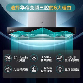 华帝（VATTI）抽油烟机创世S6燃气灶热水器消毒柜厨房多件套 i11206+72B+152-16+13036(天然气)