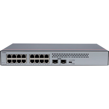 华为数通智选S1730S-L16T2S-A1千兆交换机16口千兆电口+2上行光口企业级以太网络分线器集线器中小公司