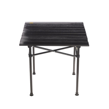 探路者（TOREAD）折叠桌户外便携露营可收纳铝合金折叠桌子 黑色 折叠桌 均码