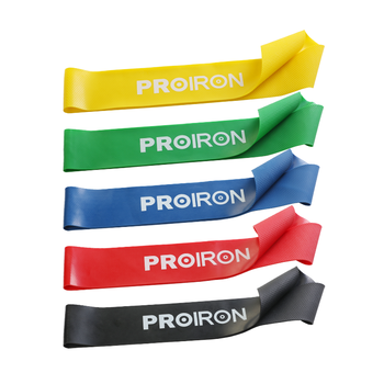 PROIRON普力艾 瑜伽练臀弹力带拉力带弹力圈腿部阻力带 10-50磅十件套